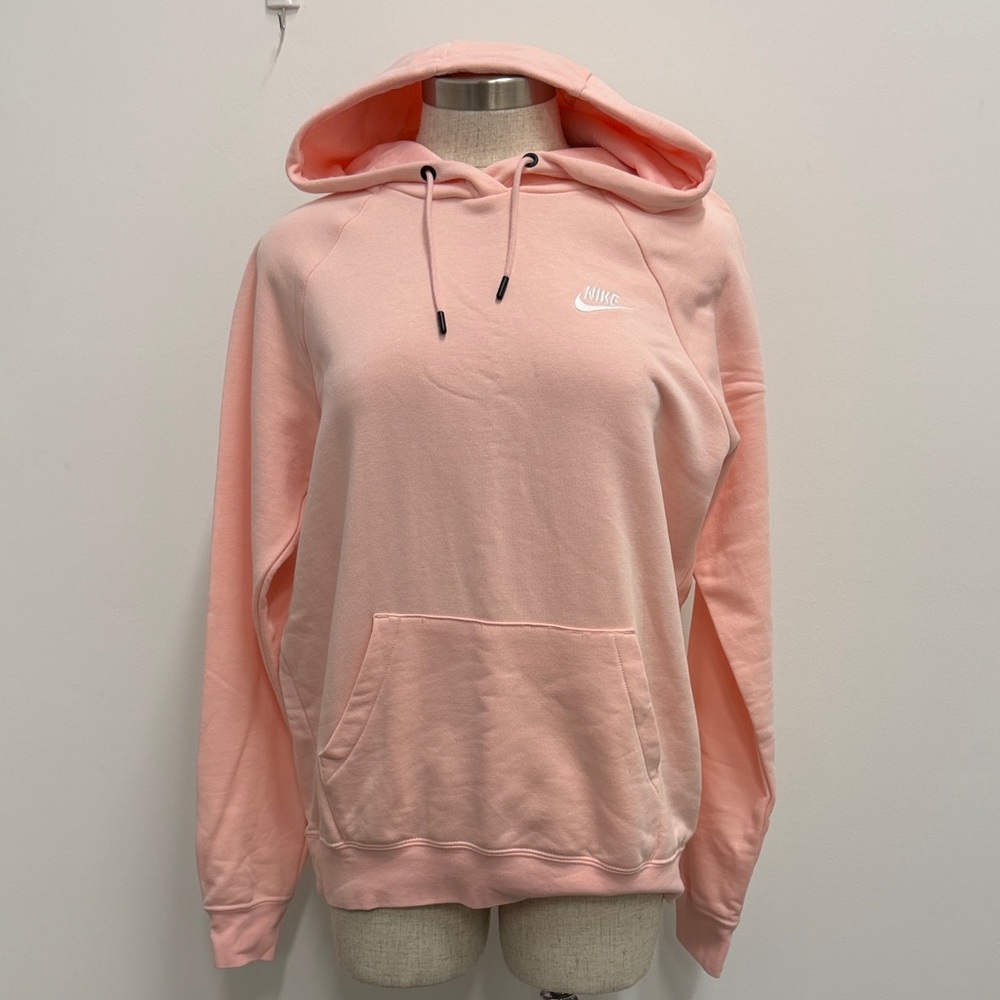 Nike Women's Light Pink Pullover Hoodie
